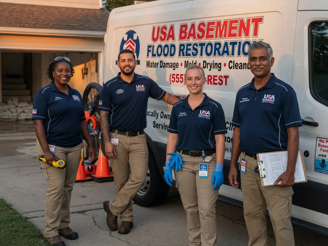 Basement Flood Cleanup company in Mexico, ME